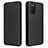 Leather Case Stands Flip Cover Holder L06Z for Samsung Galaxy M02s Black