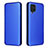 Leather Case Stands Flip Cover Holder L06Z for Samsung Galaxy M32 4G Blue