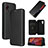 Leather Case Stands Flip Cover Holder L06Z for Samsung Galaxy XCover 5 SM-G525F