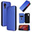 Leather Case Stands Flip Cover Holder L06Z for Samsung Galaxy XCover 5 SM-G525F