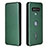 Leather Case Stands Flip Cover Holder L06Z for Xiaomi Black Shark 4 Pro 5G Green