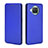 Leather Case Stands Flip Cover Holder L06Z for Xiaomi Mi 10i 5G Blue