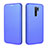 Leather Case Stands Flip Cover Holder L06Z for Xiaomi Poco M2 Blue