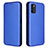 Leather Case Stands Flip Cover Holder L06Z for Xiaomi Poco M3 Blue