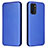Leather Case Stands Flip Cover Holder L06Z for Xiaomi Poco M5S Blue