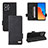 Leather Case Stands Flip Cover Holder L06Z for Xiaomi Redmi 12 4G