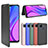 Leather Case Stands Flip Cover Holder L06Z for Xiaomi Redmi 9 Activ