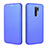 Leather Case Stands Flip Cover Holder L06Z for Xiaomi Redmi 9 Blue