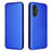 Leather Case Stands Flip Cover Holder L06Z for Xiaomi Redmi K40 Gaming 5G Blue