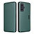 Leather Case Stands Flip Cover Holder L06Z for Xiaomi Redmi K50 Gaming AMG F1 5G Green