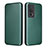 Leather Case Stands Flip Cover Holder L06Z for Xiaomi Redmi K60 5G Green