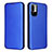 Leather Case Stands Flip Cover Holder L06Z for Xiaomi Redmi Note 10 JE 5G Blue