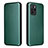 Leather Case Stands Flip Cover Holder L06Z for Xiaomi Redmi Note 10 Pro 5G Green