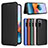 Leather Case Stands Flip Cover Holder L06Z for Xiaomi Redmi Note 10 Pro Max