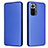 Leather Case Stands Flip Cover Holder L06Z for Xiaomi Redmi Note 10 Pro Max Blue