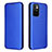 Leather Case Stands Flip Cover Holder L06Z for Xiaomi Redmi Note 11 4G (2021) Blue