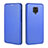 Leather Case Stands Flip Cover Holder L06Z for Xiaomi Redmi Note 9S Blue