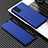 Leather Case Stands Flip Cover Holder L07 for Samsung Galaxy S21 Ultra 5G Blue