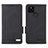 Leather Case Stands Flip Cover Holder L07Z for Google Pixel 5 XL 5G Black