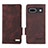 Leather Case Stands Flip Cover Holder L07Z for Google Pixel 7a 5G Brown