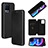 Leather Case Stands Flip Cover Holder L07Z for Realme 8 4G