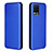 Leather Case Stands Flip Cover Holder L07Z for Realme 8 4G Blue