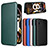 Leather Case Stands Flip Cover Holder L07Z for Realme 8i