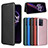 Leather Case Stands Flip Cover Holder L07Z for Realme 9 4G