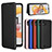 Leather Case Stands Flip Cover Holder L07Z for Realme C20