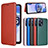 Leather Case Stands Flip Cover Holder L07Z for Realme Narzo 50A Prime