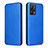 Leather Case Stands Flip Cover Holder L07Z for Realme Q5 5G Blue