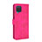 Leather Case Stands Flip Cover Holder L07Z for Samsung Galaxy A12 5G Hot Pink