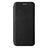 Leather Case Stands Flip Cover Holder L07Z for Samsung Galaxy M32 4G Black