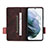 Leather Case Stands Flip Cover Holder L07Z for Samsung Galaxy S22 Plus 5G