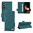 Leather Case Stands Flip Cover Holder L07Z for Samsung Galaxy S24 Plus 5G