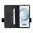 Leather Case Stands Flip Cover Holder L07Z for Sharp Aquos Sense8