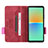 Leather Case Stands Flip Cover Holder L07Z for Sony Xperia 10 IV