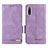 Leather Case Stands Flip Cover Holder L07Z for Sony Xperia Ace III Purple