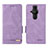 Leather Case Stands Flip Cover Holder L07Z for Sony Xperia PRO-I Purple