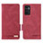 Leather Case Stands Flip Cover Holder L07Z for Vivo V23e 5G Red