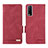 Leather Case Stands Flip Cover Holder L07Z for Vivo Y12A Red