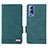 Leather Case Stands Flip Cover Holder L07Z for Vivo Y75s 5G Green