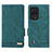 Leather Case Stands Flip Cover Holder L07Z for Xiaomi Black Shark 5 5G Green