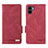 Leather Case Stands Flip Cover Holder L07Z for Xiaomi Poco C51 Red