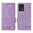 Leather Case Stands Flip Cover Holder L07Z for Xiaomi Poco X4 GT 5G Purple