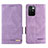 Leather Case Stands Flip Cover Holder L07Z for Xiaomi Redmi 10 (2022) Purple