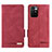 Leather Case Stands Flip Cover Holder L07Z for Xiaomi Redmi 10 (2022) Red