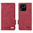 Leather Case Stands Flip Cover Holder L07Z for Xiaomi Redmi 10 India Red