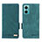 Leather Case Stands Flip Cover Holder L07Z for Xiaomi Redmi 11 Prime 5G Green