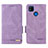 Leather Case Stands Flip Cover Holder L07Z for Xiaomi Redmi 9 Activ Purple